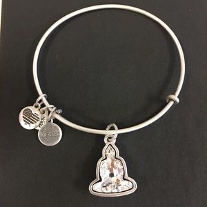 Alex and ani crystal shiny Buddha